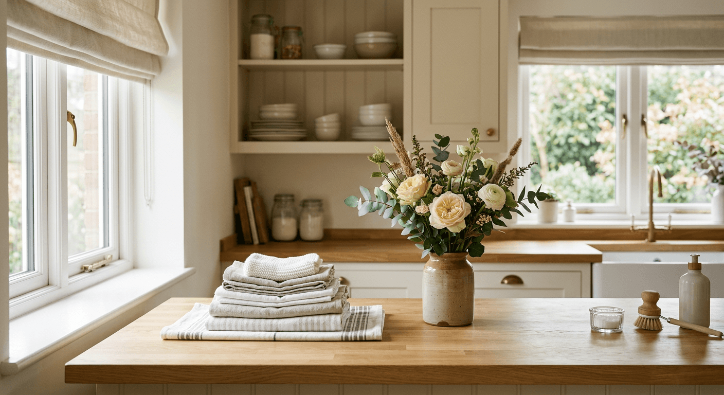 A bright, tidy and well cared for home interior
